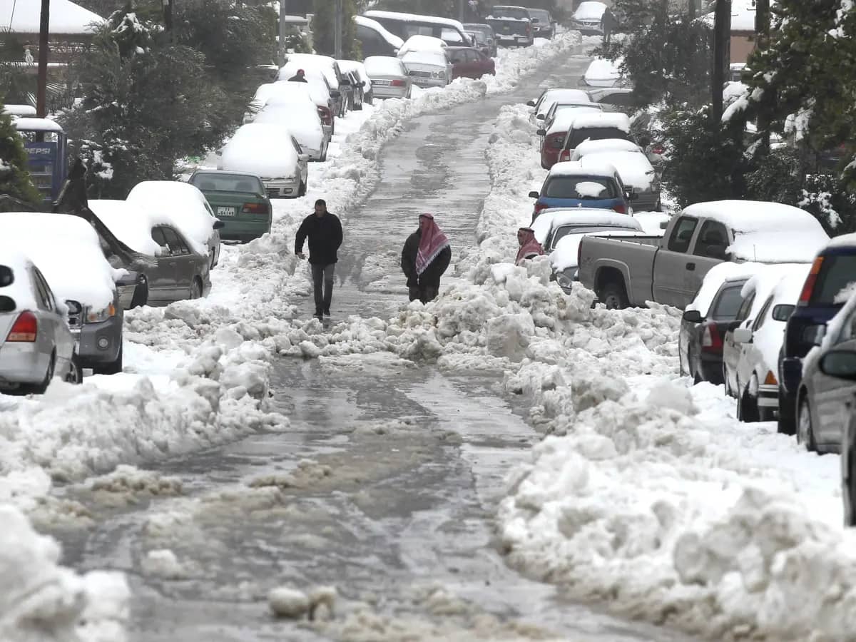 "الأرصاد" توضح لـ"الدار" فرص تساقط الثلوج خلال المنخفض الجوي