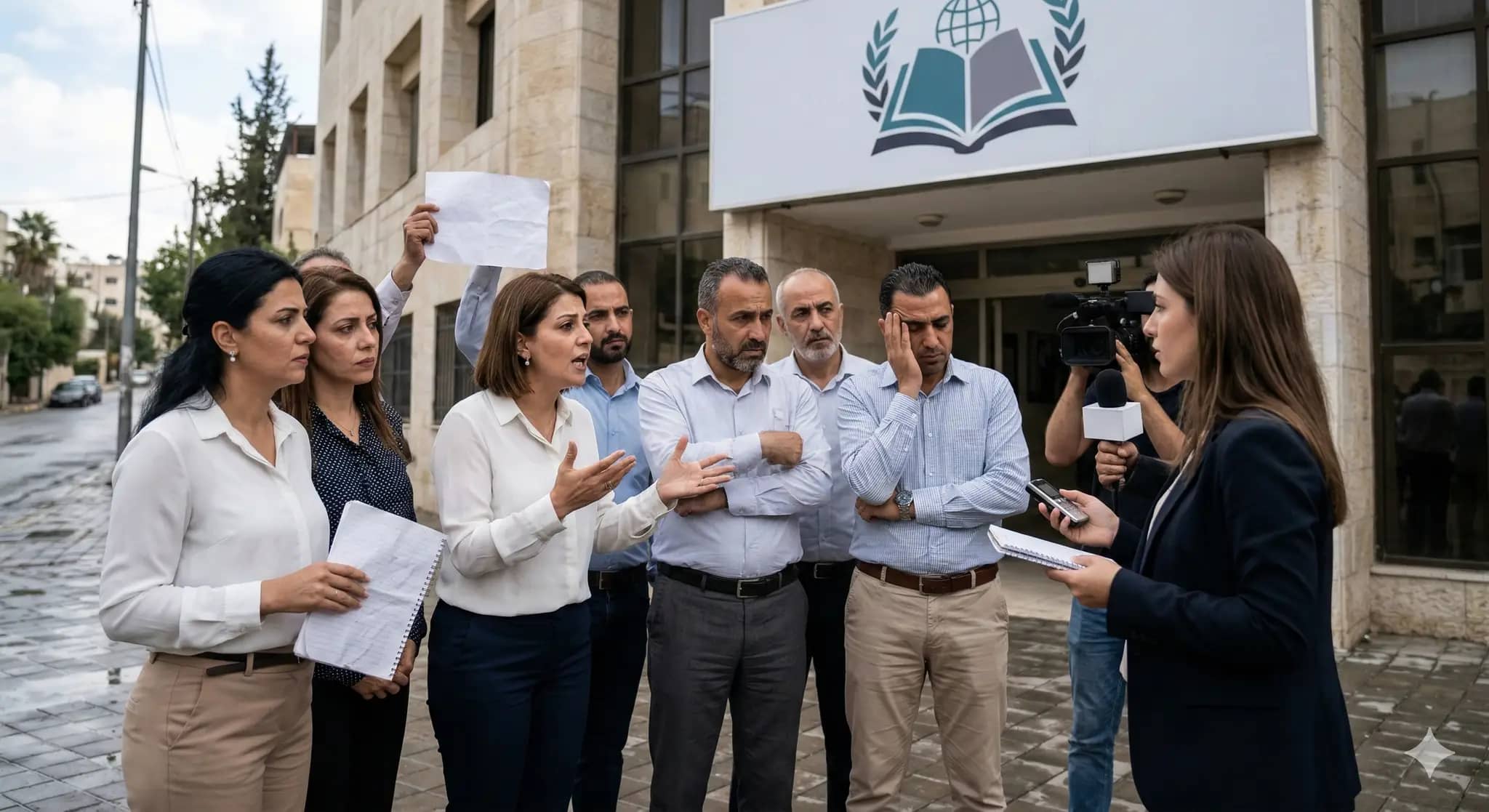 أزمة الكلية التعليمية الشهيرة تطيح بعشرات الموظفين