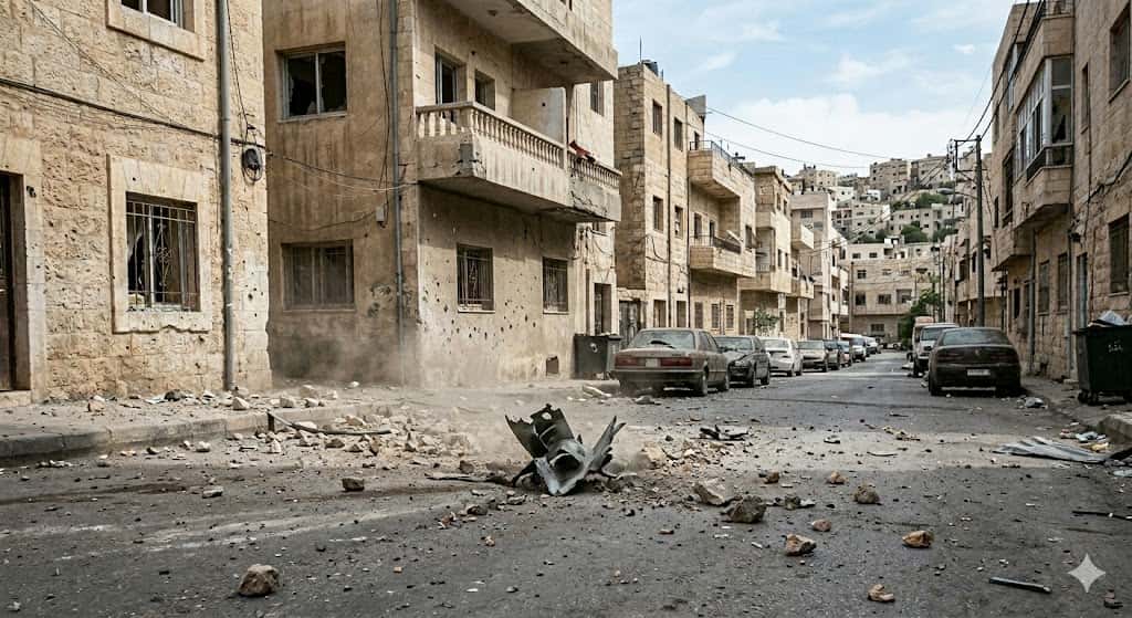 محمد المناصير_ قال مهندس السلامة العامة حسين الصرايرة إن سقوط شظايا ال