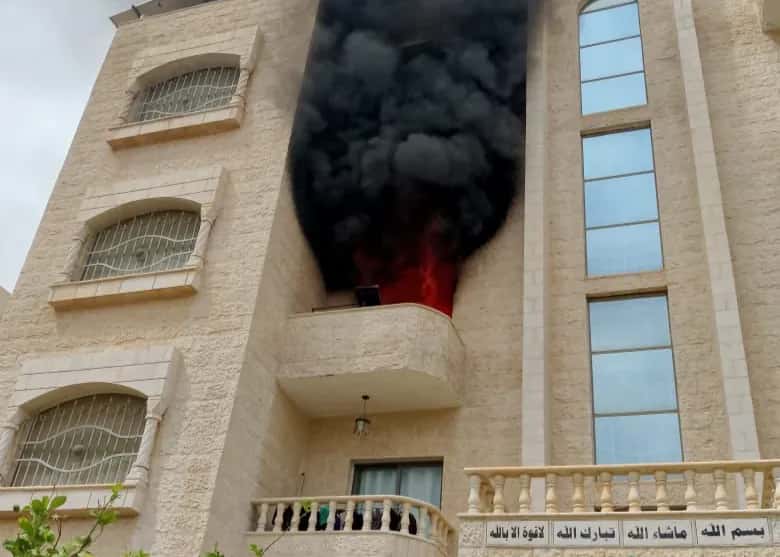 الدار - تعاملت طواقم الإطفاء المتخصصة العاملة في مديرية دفاع مدني وسط