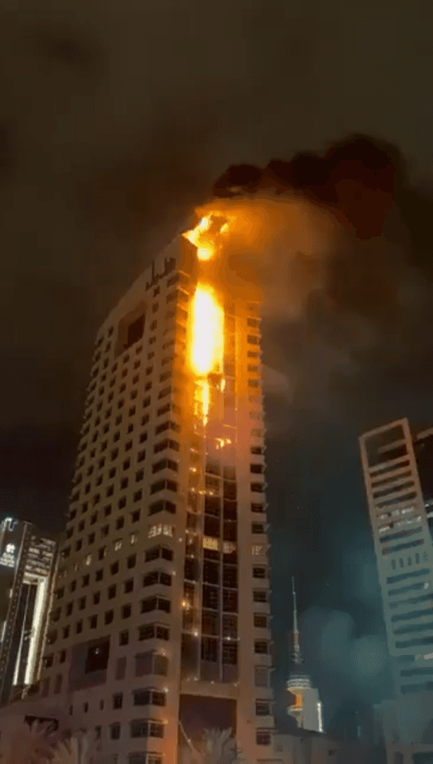 استهداف بمسيّرة يضرب مبنى الضمان الاجتماعي بالكويت