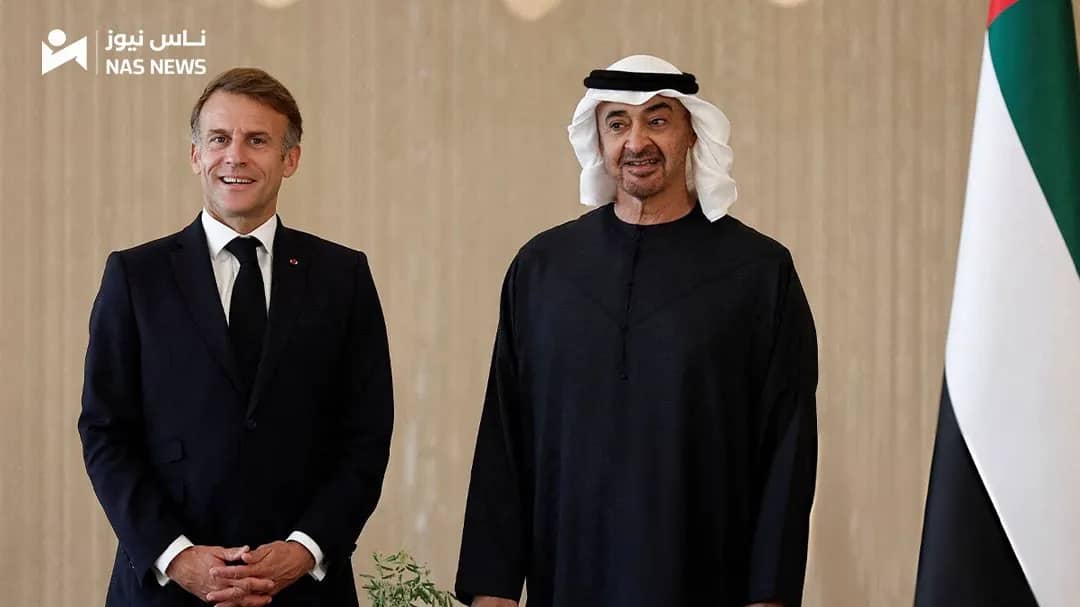 رئيس الإمارات وماكرون يزوران مجمع توازن الصناعي بأبوظبي