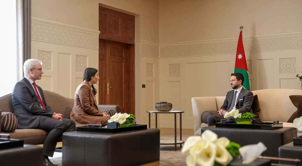 الدار - أعرب سمو الأمير الحسين بن عبدالله الثاني ولي العهد، خلال لقائه