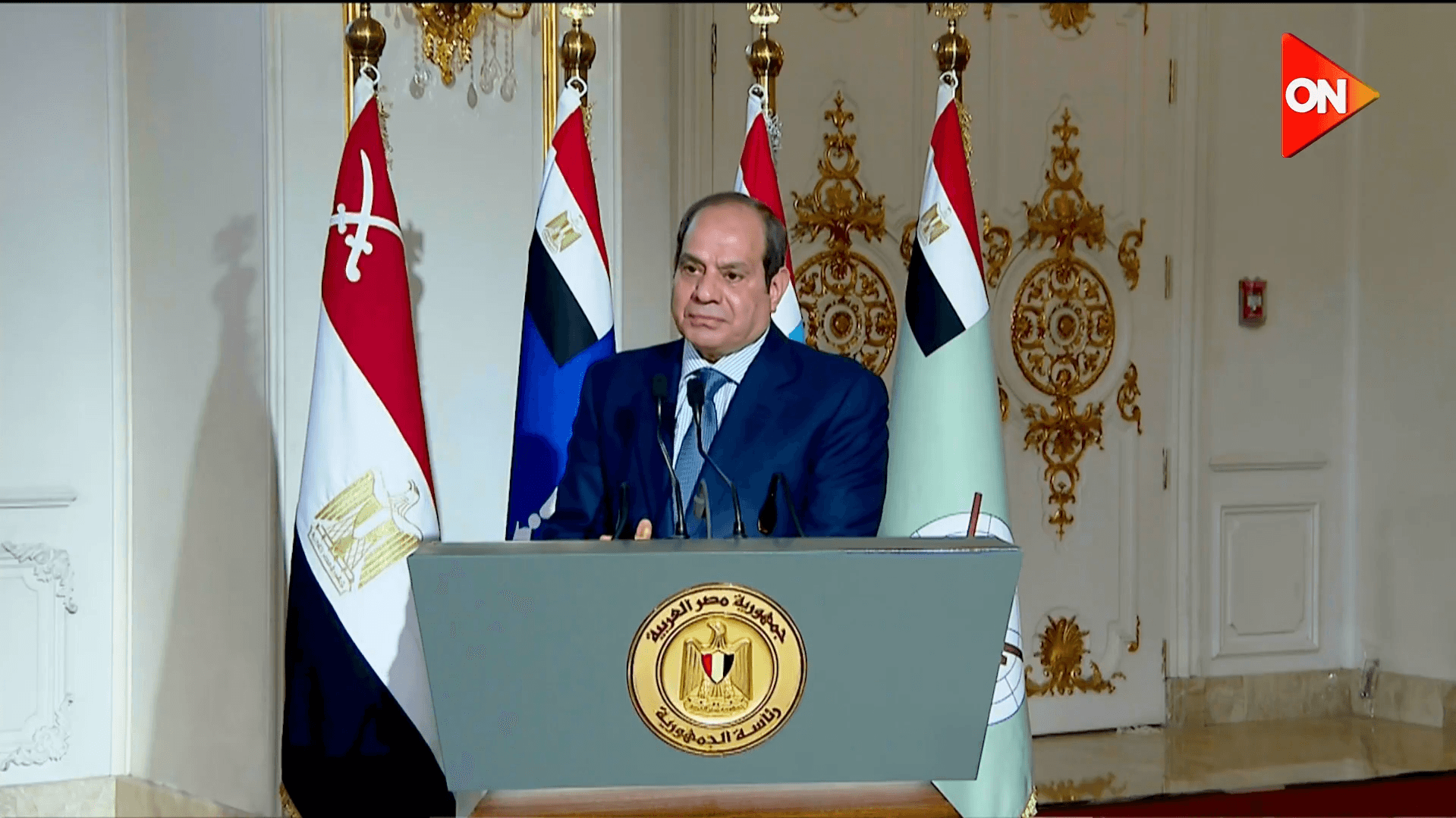 الرئيس المصري عبد الفتاح السيسي: اطمنوا على مصر كويس.. ماحدش يقدر يقرب