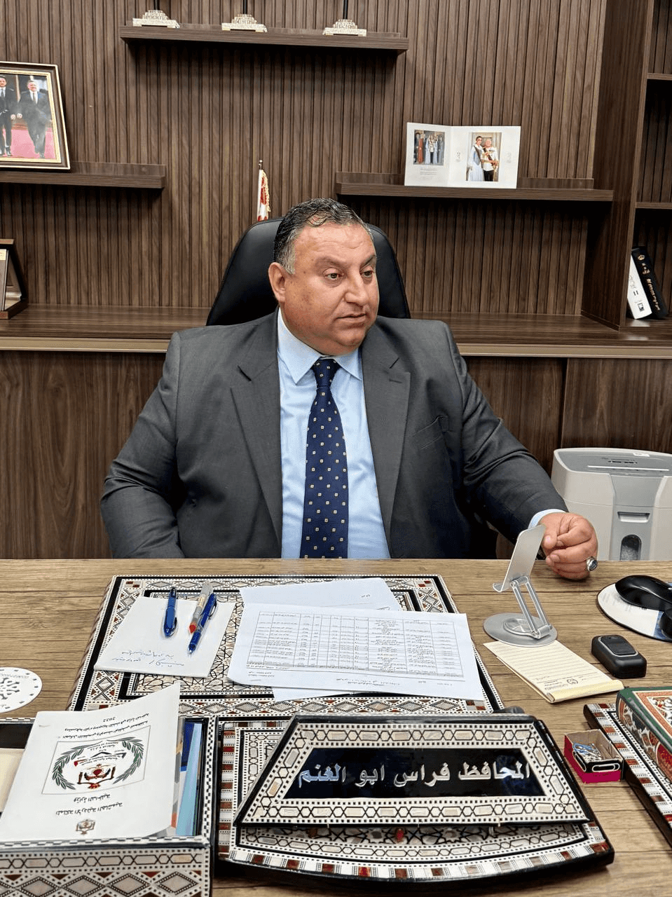 الدار - خاص - أكد محافظ إربد فراس أبو الغنم عدم وجود عصابة تسمى MG، أ