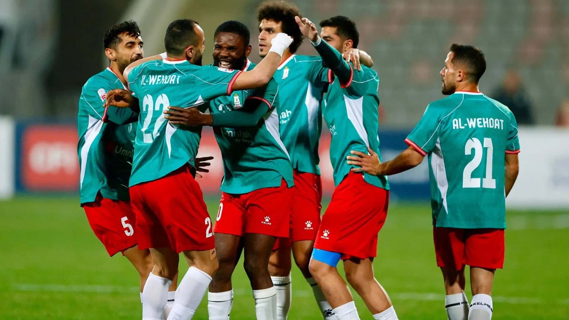 الدار - فاز نادي الوحدات على غريمه التقليدي الفيصلي بهدف دون رد في كلا