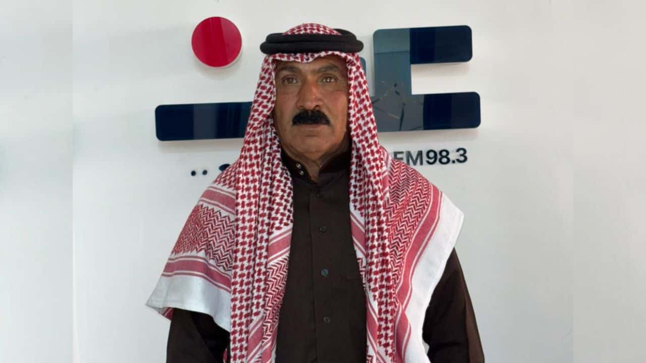 الدار - علي خلف - قال الحاج محمود الخلايلة، "أبو نشمي"، والذي ظهر في