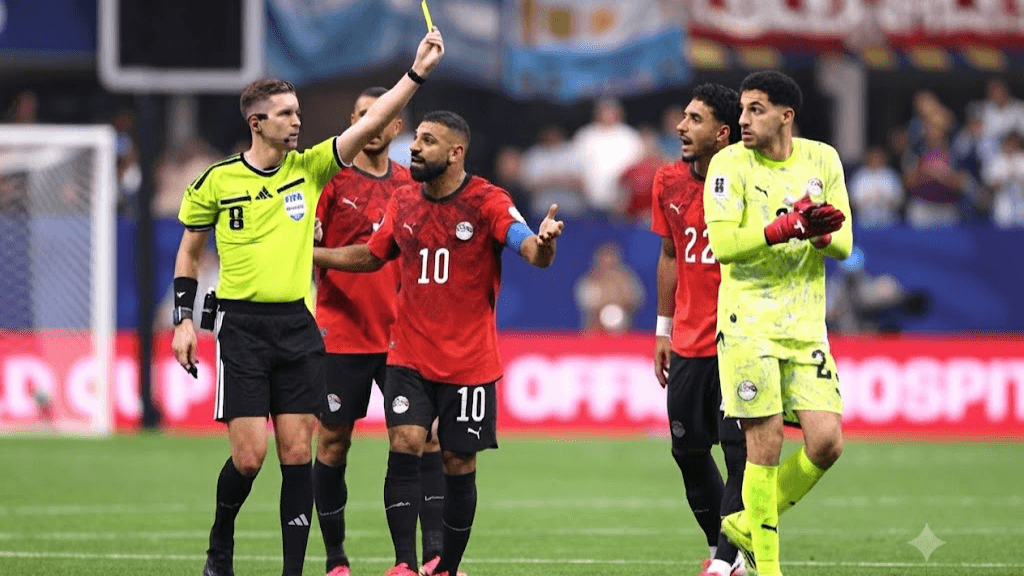 الفيفا يراجع أداء الحكم الفرنسي في مواجهة مصر والأرجنتين