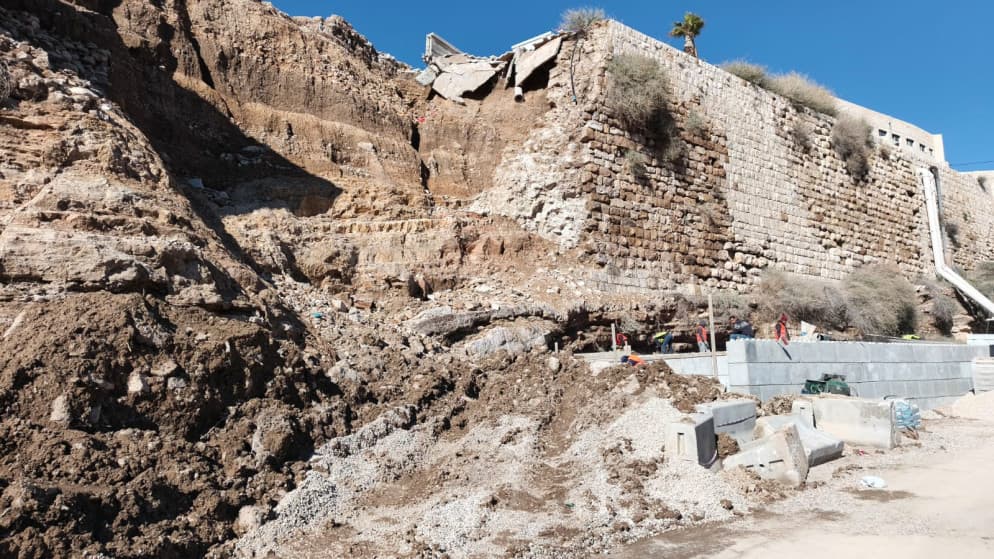 الأشغال والسياحة تباشران أعمال حماية وتدعيم لجدار البركة الأثري