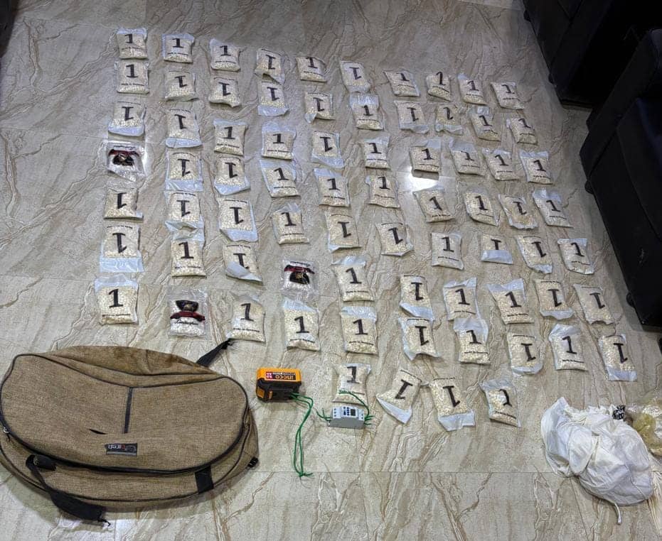 الجيش العربي: المنطقة العسكرية الشرقية تحبط محاولة تهريب مواد مخدرة بواسطة بالونات