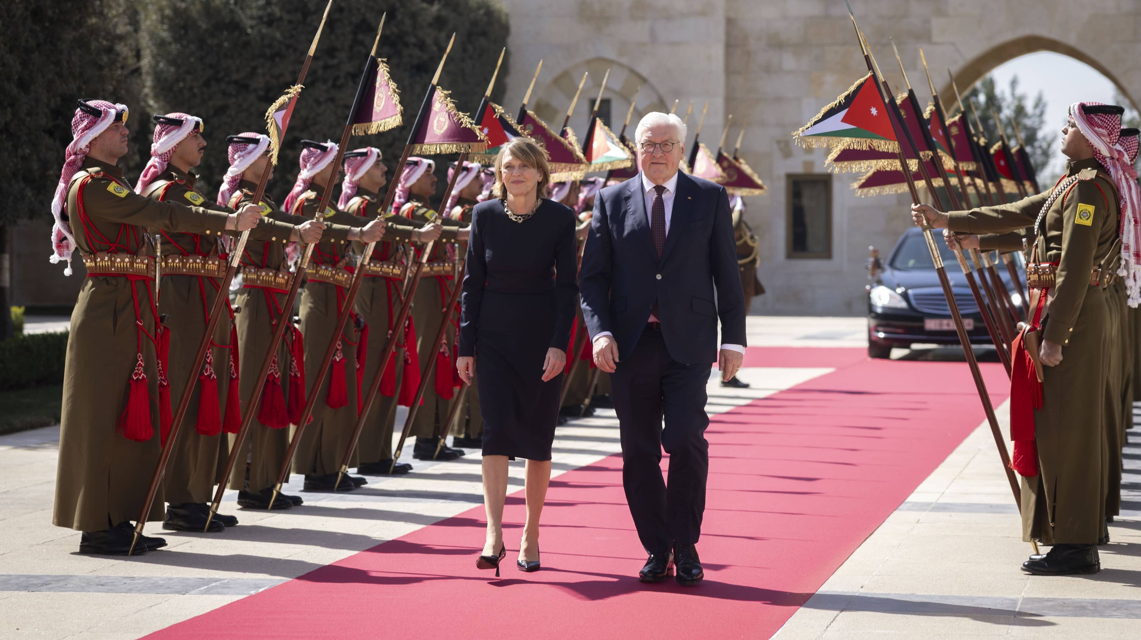 الرئيس الألماني يغادر عمّان بعد اختتام زيارة رسمية للمملكة
