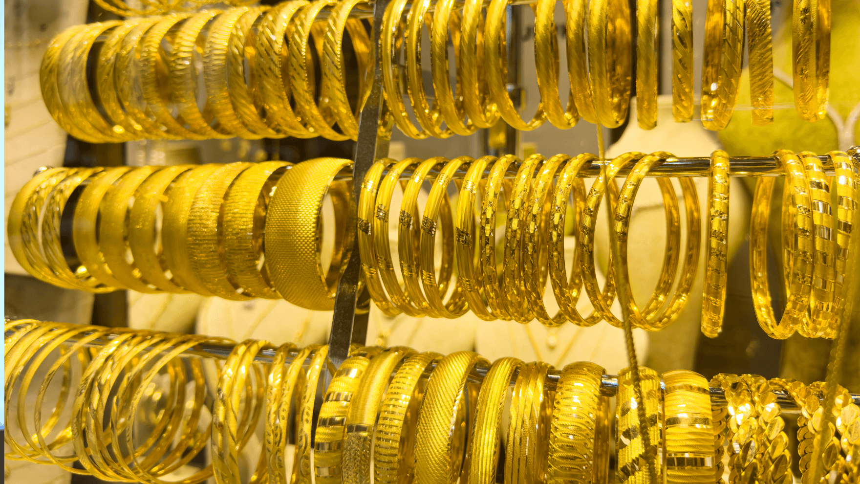 95.80 دينار سعر بيع غرام الذهب عيار 21 في الأردن الأحد