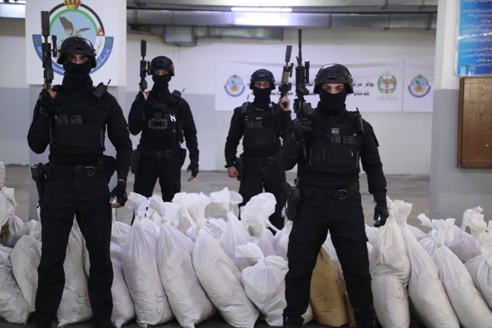 الأمن العام يتلف كميات كبيرة من المواد المخدرة في( 148) قضية