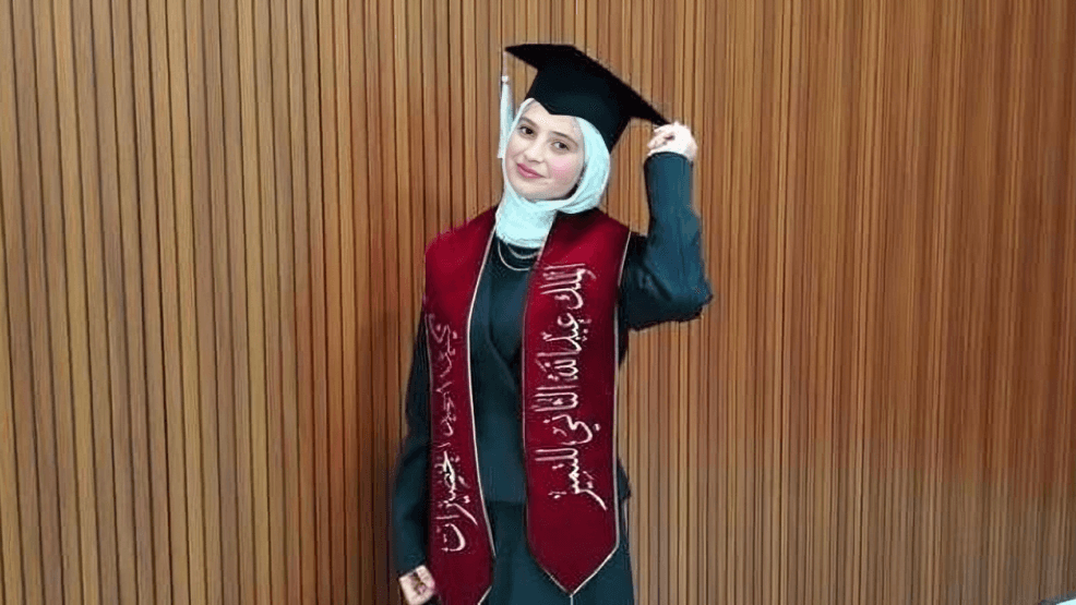 بمعدل 99.9%.. كيندا الخضيرات لـ"الدار": فرحتي لا توصف والحمد لله الذي أكرمني بهذا العطاء