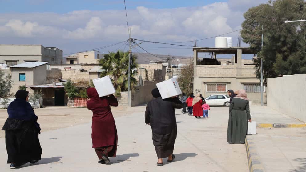 الدار - واصلت الهيئة الخيرية الأردنية الهاشمية تنفيذ تدخلاتها الإنساني