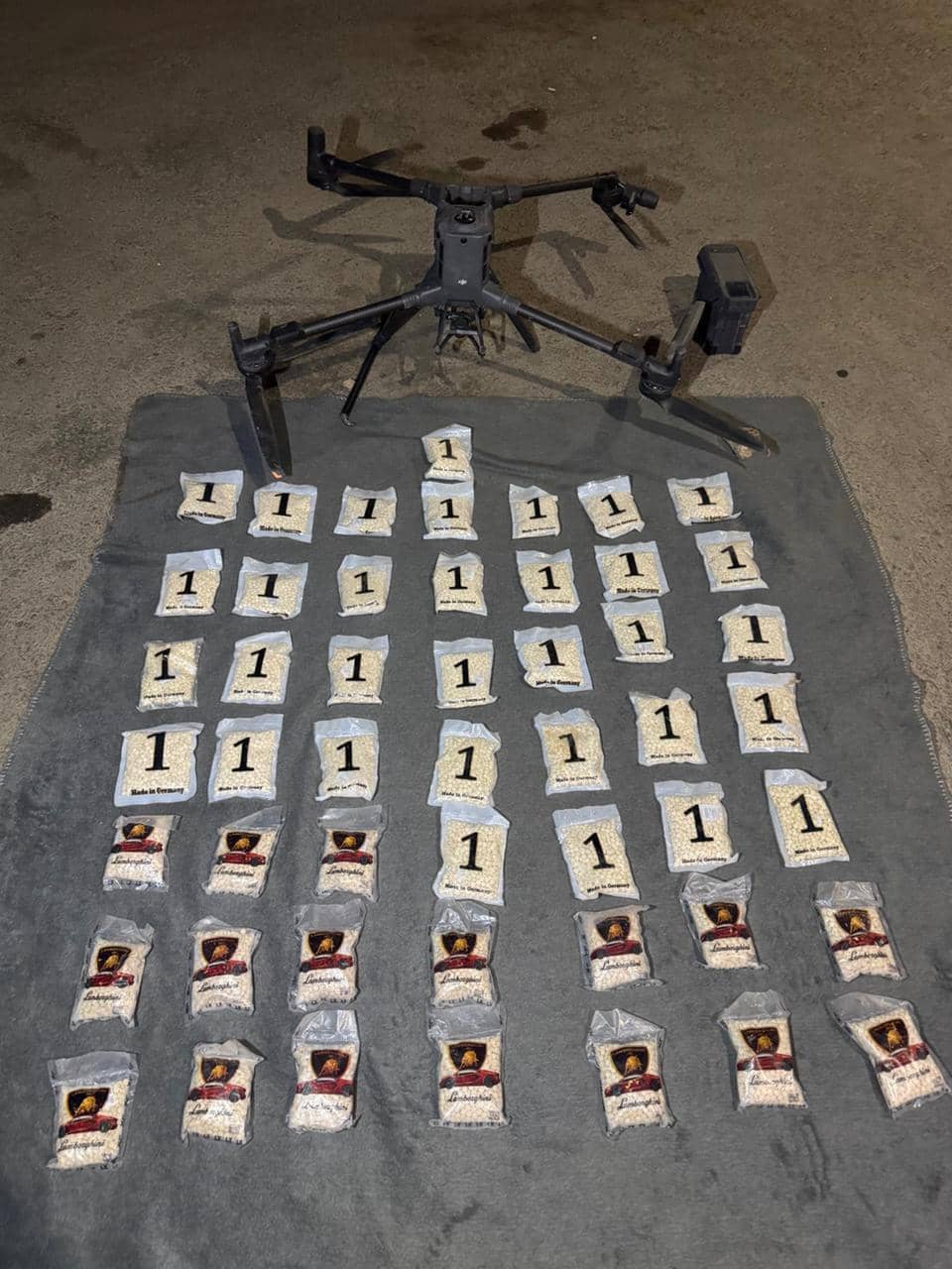 الجيش يحبط محاولتَي تهريب مواد مخدرة بواسطة طائرتين مُسيّرتين