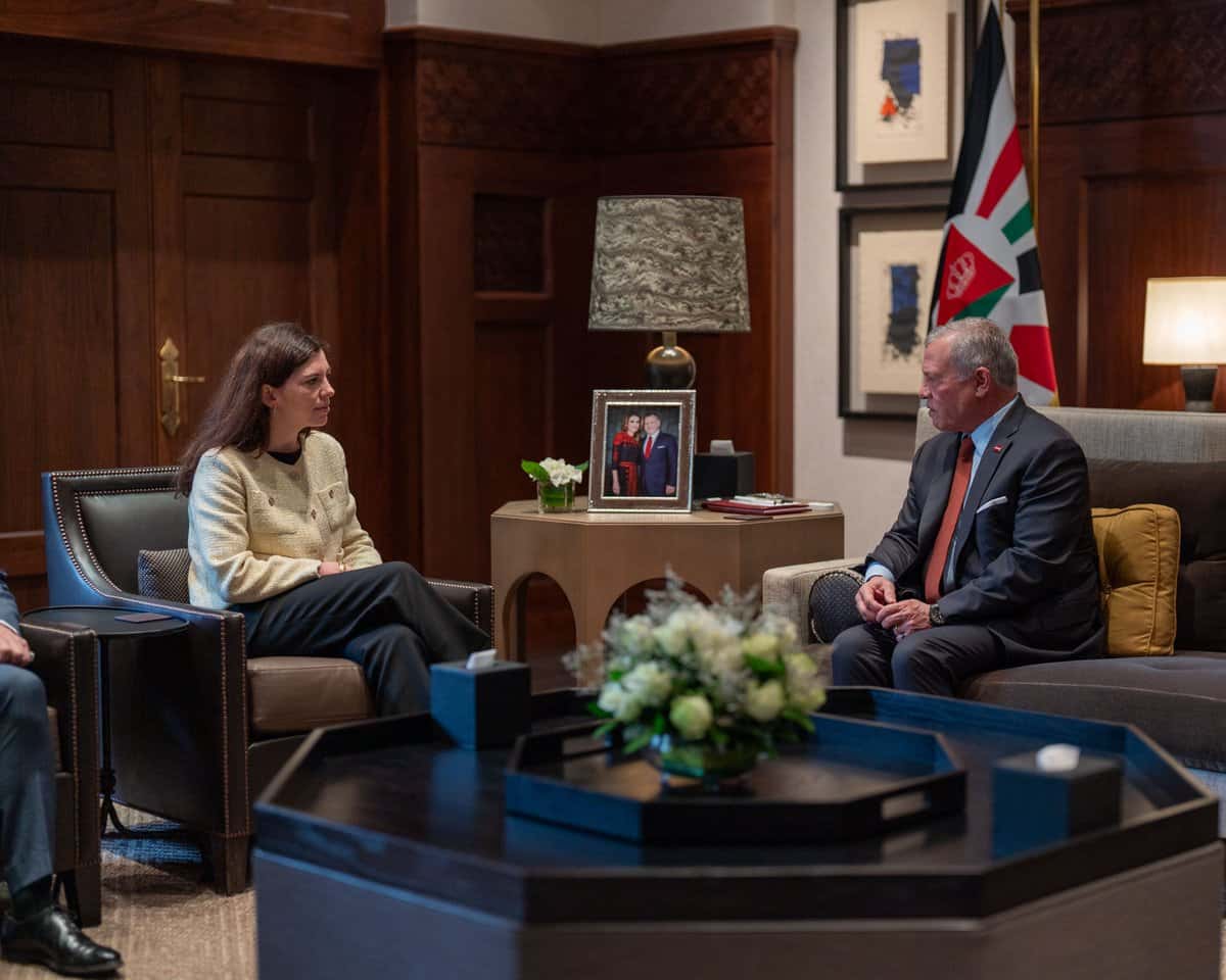 الدار - أكد جلالة الملك عبدالله الثاني خلال استقباله مستشارة الرئيس ا