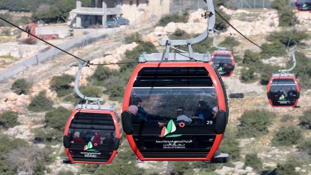 إغلاق تلفريك عجلون الثلاثاء للصيانة