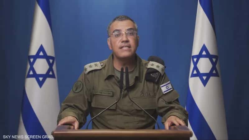 الدار - وجّه المتحدث باسم جيش الاحتلال الإسرائيلي، أفيخاي أدرعي، إنذا
