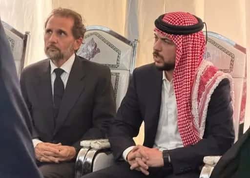 الدار - قدم ولي العهد والملكة راينا واجب العزاء بشهداء الوطن في بلدة