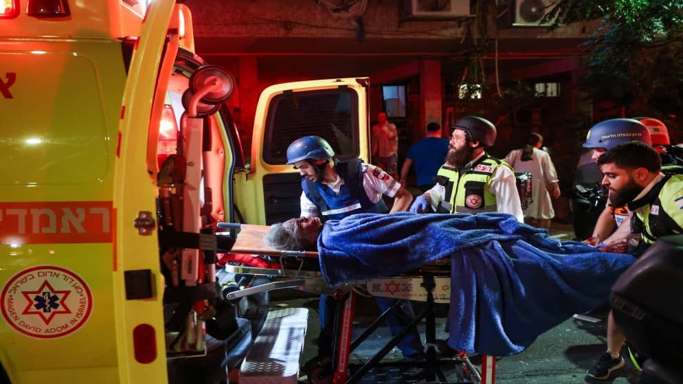 إسعاف الاحتلال يعلن إجلاء 1929مستوطنا مصابا منذ بدء الحرب مع إيران