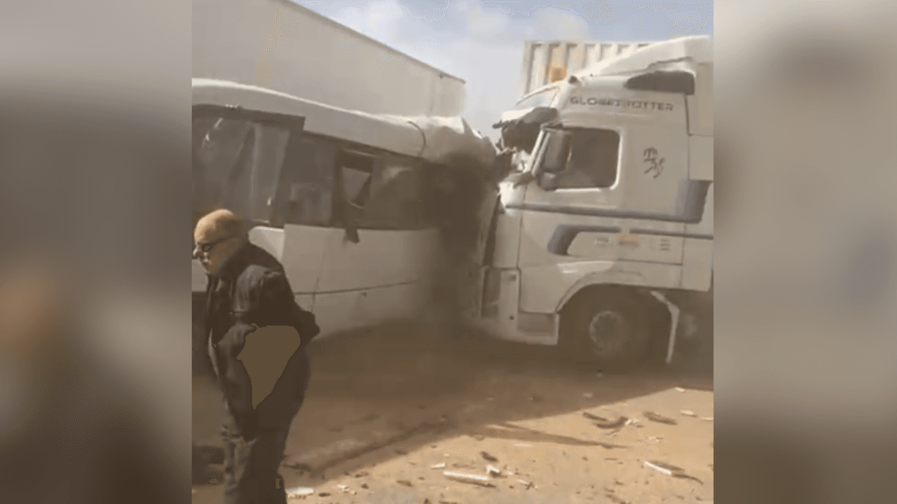 أحد المتضررين يروي لـ"عين" تفاصيل حادث المفرق المروّع بين 11 مركبة