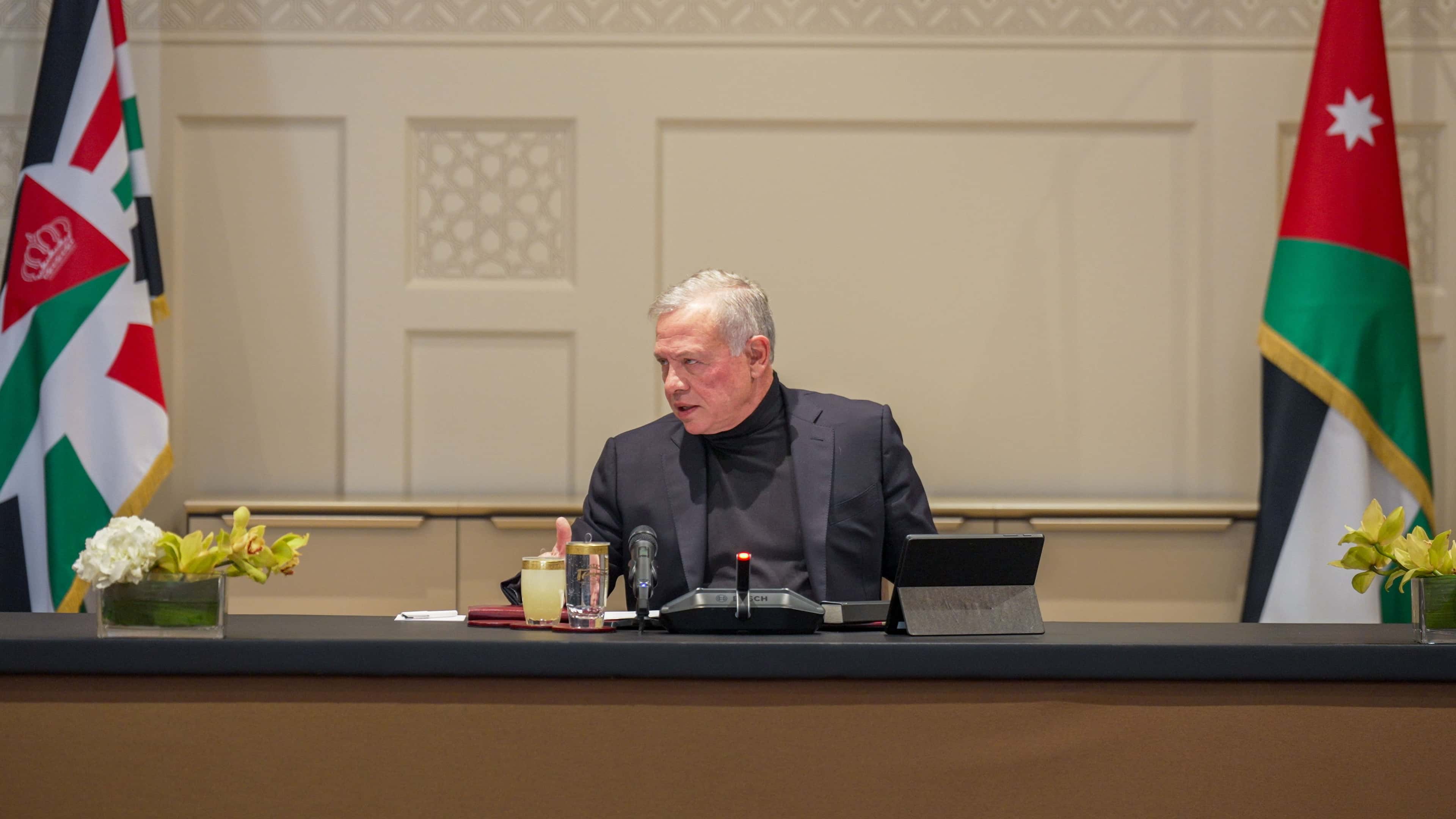 الدار - تلقى جلالة الملك عبدﷲ الثاني، اليوم الثلاثاء، اتصالا هاتفيا من